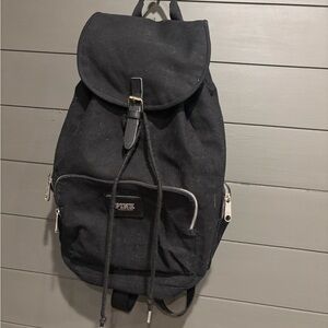 PINK Victoria's Secret Black Backpack